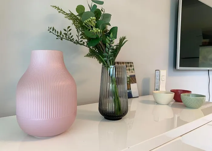 Joli Climatise Avec Jardin Dans Avec Piscine 昂蒂布