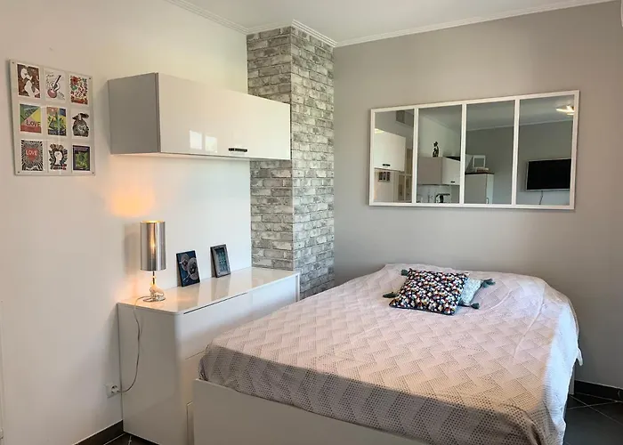 Апартаменты Joli Climatise Avec Jardin Dans Avec Piscine